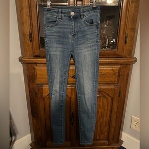 American Eagle High Rise Skinny Jeans